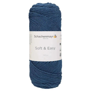 Lana SOFT & EASY - Schachenmayr - Colore: 00056 - Indigo - by LacariaRicami.Store