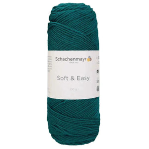 Lana SOFT & EASY - Schachenmayr - Colore: 00069 - Petrolio - by LacariaRicami.Store