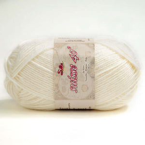 Lana SUISSE - Silke - Colore: 100 - LATTE - by LacariaRicami.Store