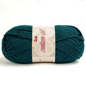 Lana SUISSE - Silke - Colore: 111 - PETROLIO - by LacariaRicami.Store