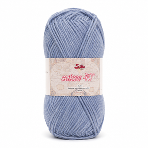 Lana SUISSE - Silke - Colore: 755 - CELESTE - by LacariaRicami.Store