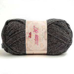Lana SUISSE - Silke - Colore: 875 - GRIGIO SCURO - by LacariaRicami.Store