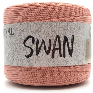 Cordino SWAN - MONDIAL - Colore: 669 - ROSA - by LacariaRicami.Store