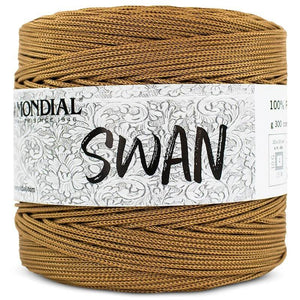 Cordino SWAN - MONDIAL - Colore: 676 - COTTO - by LacariaRicami.Store