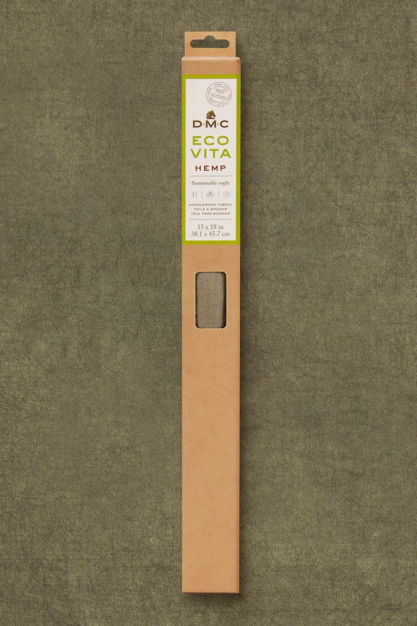 TELA CANAPA Eco Vita per Ricamo e Punch Needle - DMC - - LacariaRicami.Store