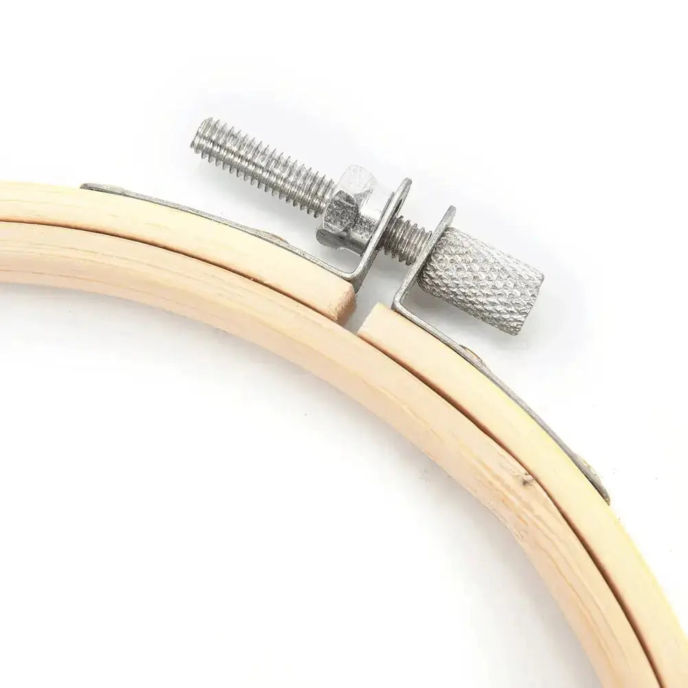 TELAIO CIRCOLARE BAMBOO - - LacariaRicami.Store