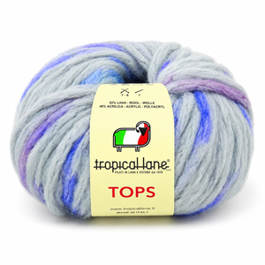 Lana TOPS - Tropical Lane - Colore: 12 - GRIGIO - by LacariaRicami.Store