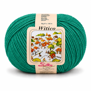 Lana Witico - Silke - Colore: 042 - VERDE TIFFANY - by LacariaRicami.Store