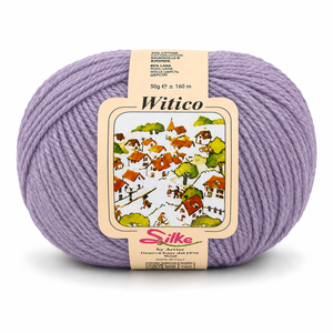 Lana Witico - Silke - Colore: 339 - LILLA - by LacariaRicami.Store