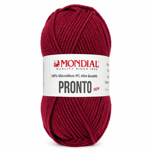 Lana PRONTO NEW - MONDIAL - Colore: 005 - BORDEAUX - by LacariaRicami.Store