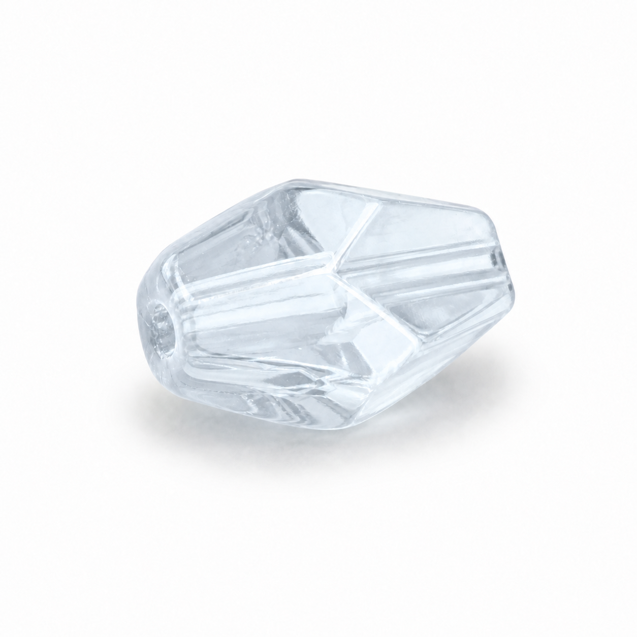 PERLE Cristallo Bicono 10x7mm - Colore: 214-B01 - TRASPARENTE - by LacariaRicami.Store