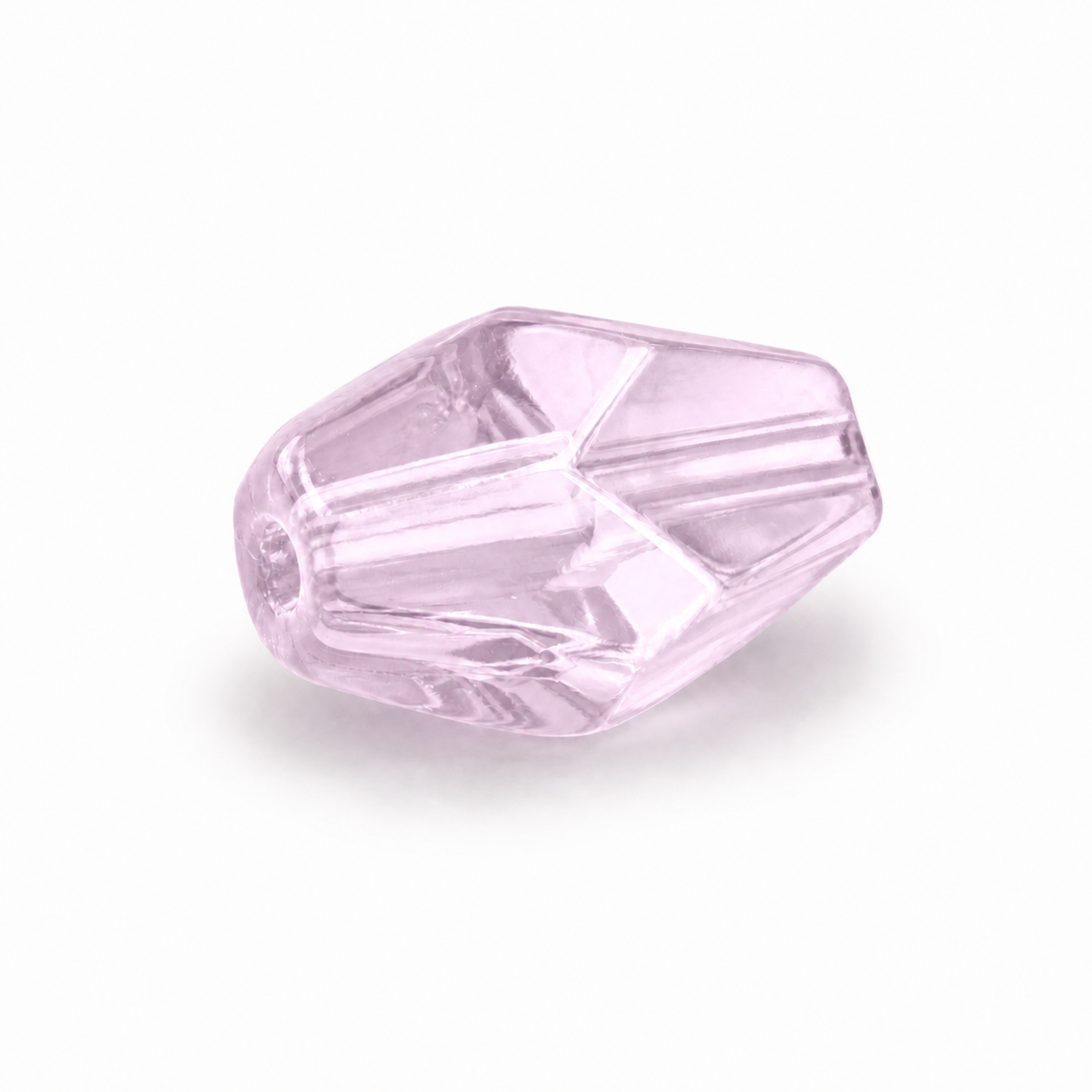 PERLE Cristallo Bicono 10x7mm - Colore: 214-B02 - ROSA - by LacariaRicami.Store