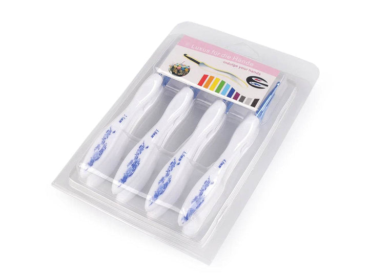 SET di uncinetti ergonomici - ROSE - - LacariaRicami.Store