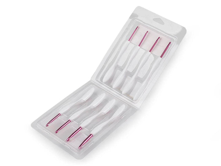 SET di uncinetti ergonomici - ROSE - - LacariaRicami.Store