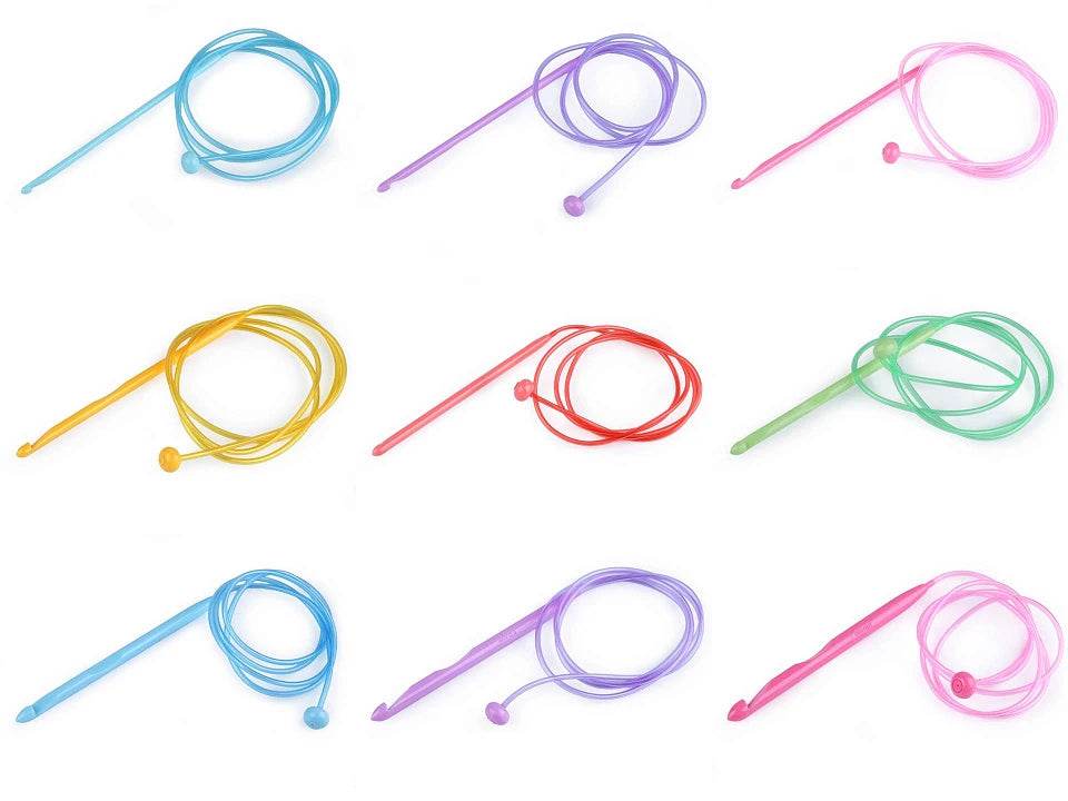Uncinetto Tunisino in Plastica - - LacariaRicami.Store