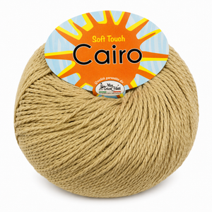 Cotone Cairo - Miss Tricot Filati - Colore: 04 - BEIGE - by LacariaRicami.Store