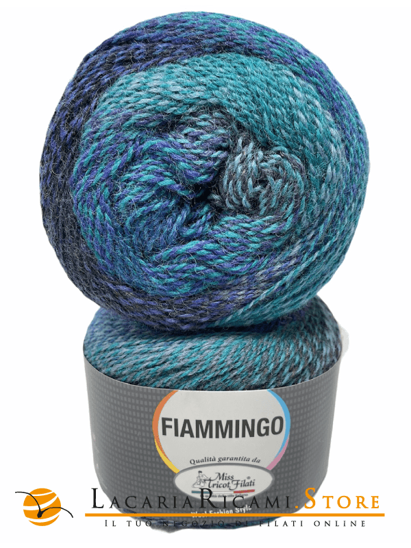 Lana FIAMMINGO - Miss Tricot Filati - - LacariaRicami.Store