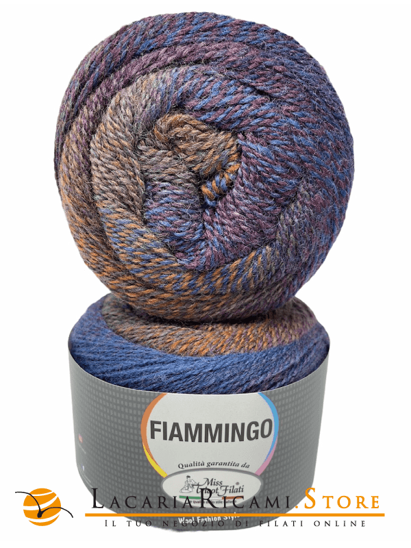 Lana FIAMMINGO - Miss Tricot Filati - - LacariaRicami.Store