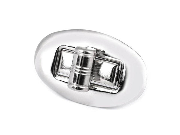 CHIUSURA a girello per BORSA – 20 x 32 mm - OVALE - - LacariaRicami.Store