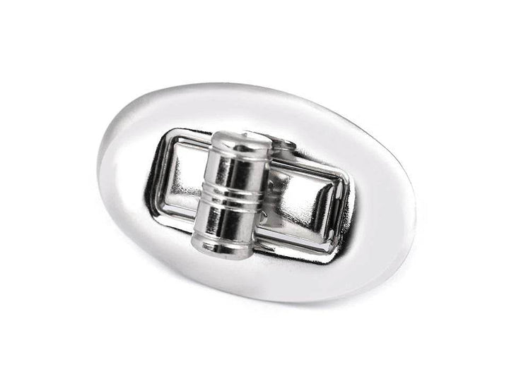 CHIUSURA a girello per BORSA – 20 x 32 mm - OVALE - - LacariaRicami.Store