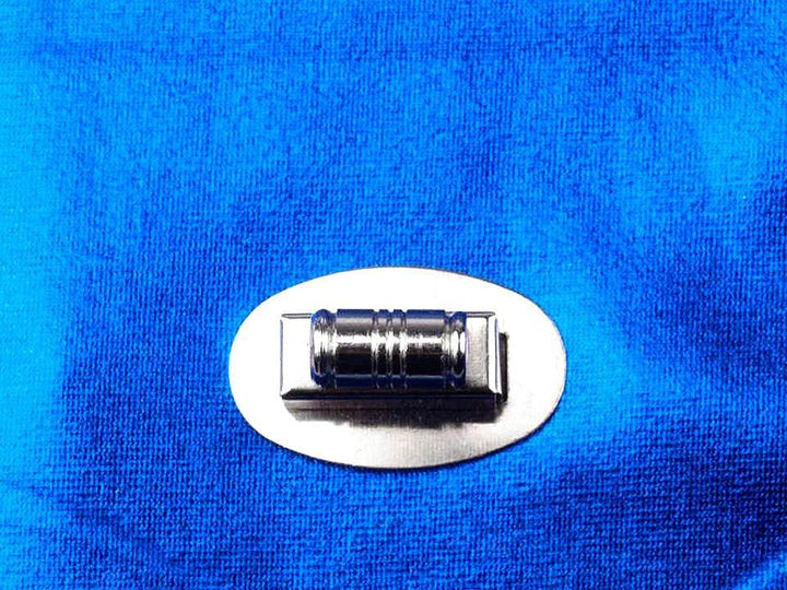 CHIUSURA a girello per BORSA – 20 x 32 mm - OVALE - - LacariaRicami.Store