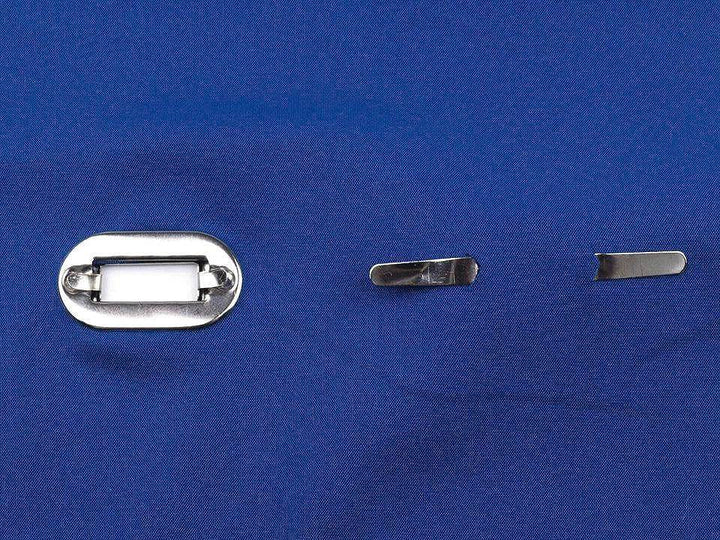 CHIUSURA a girello per BORSA – 20 x 32 mm - OVALE - - LacariaRicami.Store