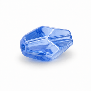 PERLE Cristallo Bicono 10x7mm - Colore: 214-B07 - BLU FIORDALISO - by LacariaRicami.Store