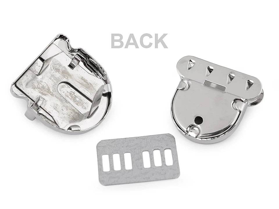 CHIUSURA A Pulsante 30x31 mm - - LacariaRicami.Store