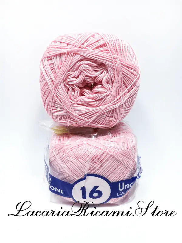 COTONE "AMBRA" 16 – Cucirini Tre Stelle 117 - ROSA (50 grammi)