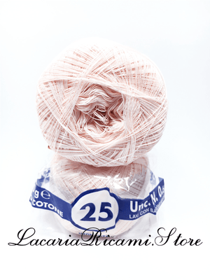 COTONE "AMBRA" 25 – Cucirini Tre Stelle 117 - ROSA (50 grammi)