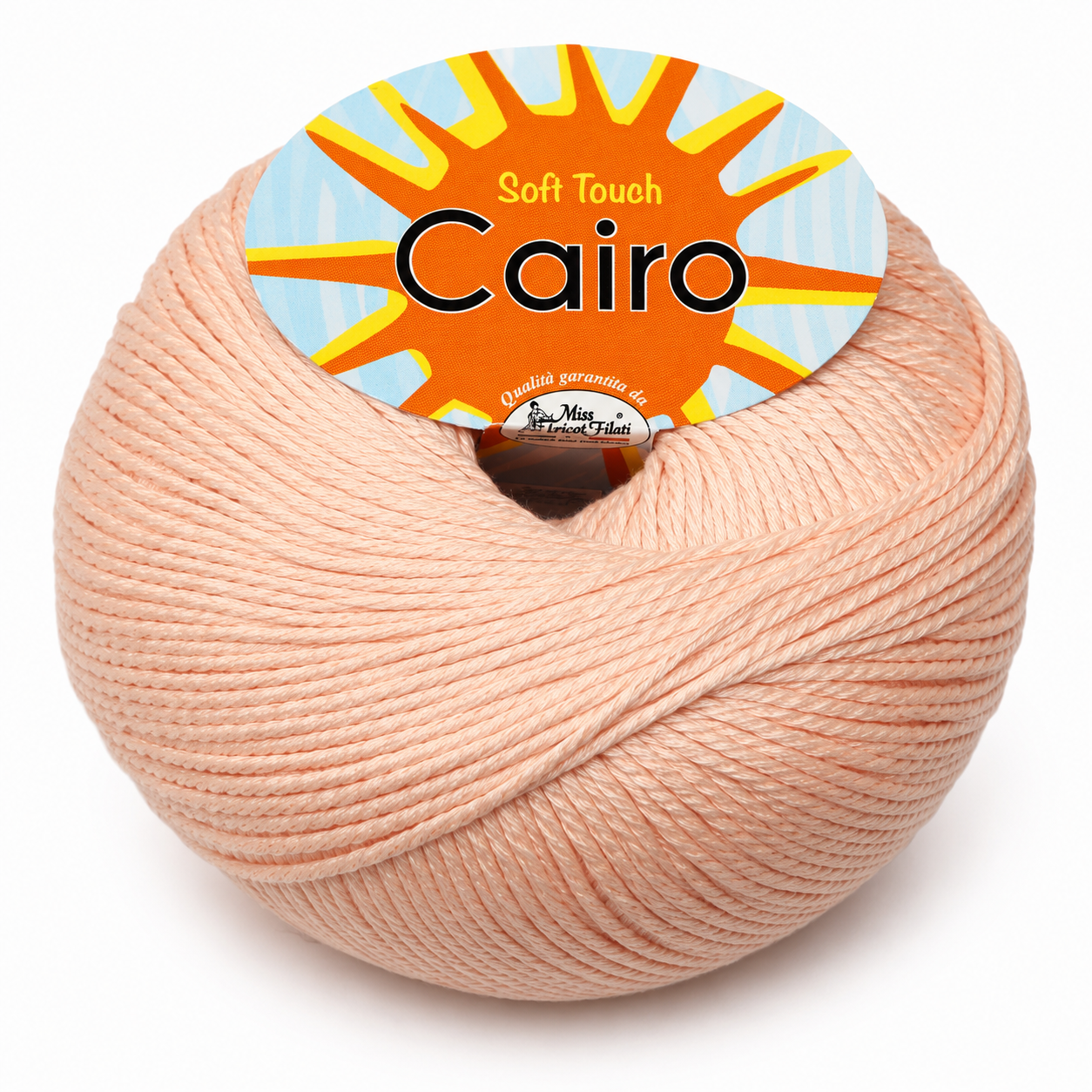 Cotone Cairo - Miss Tricot Filati - Colore: 12 - ROSA PELLE - by LacariaRicami.Store