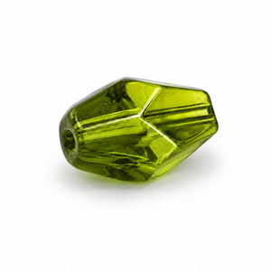 PERLE Cristallo Bicono 10x7mm - Colore: 214-B14 - VERDE OLIVA - by LacariaRicami.Store