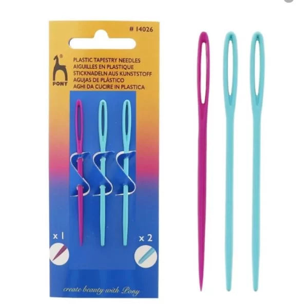 AGHI da Cucire in Plastica - PONY | Essenziale
