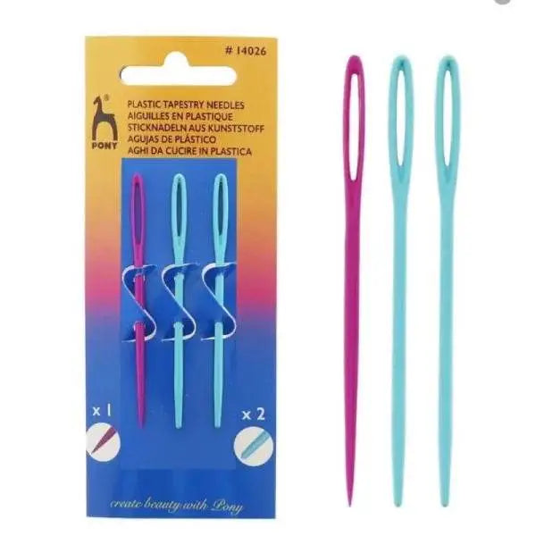 AGHI da Cucire in Plastica - PONY - - LacariaRicami.Store