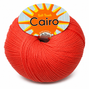 Cotone Cairo - Miss Tricot Filati - Colore: 14 - CORALLO - by LacariaRicami.Store