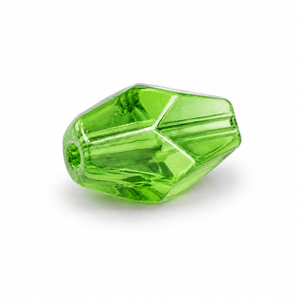 PERLE Cristallo Bicono 10x7mm - Colore: 214-B15 - VERDE LIME - by LacariaRicami.Store
