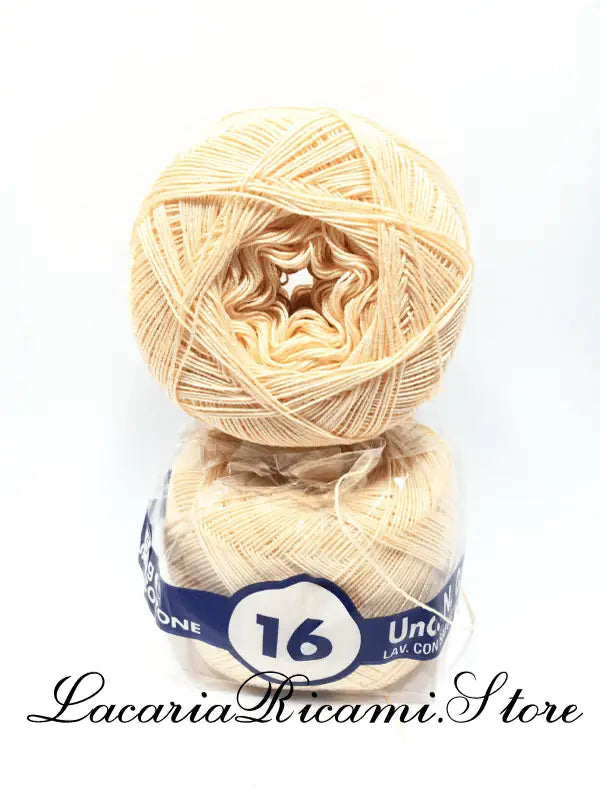 COTONE "AMBRA" 16 – Cucirini Tre Stelle 160 - ROSA PESCA (50 grammi)