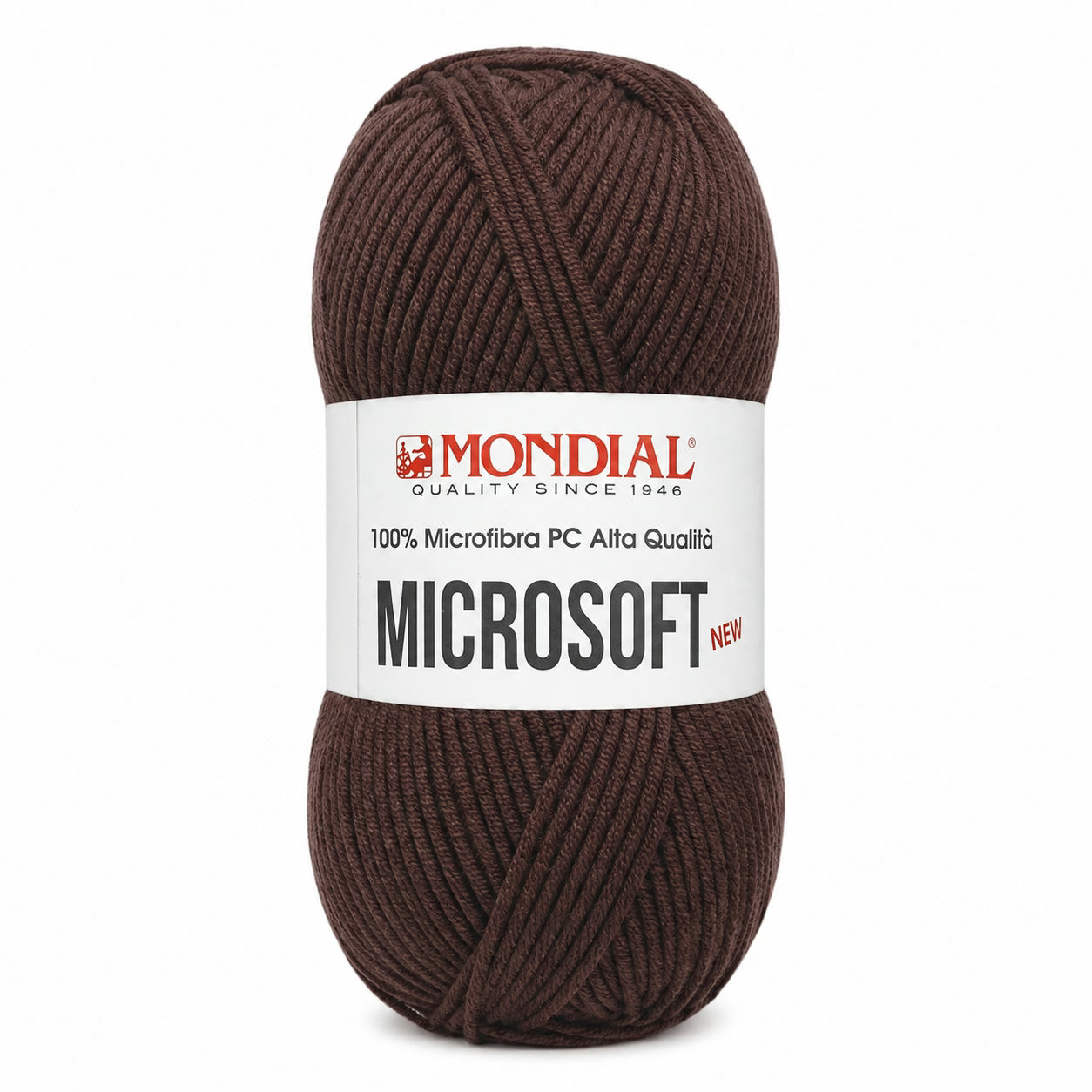Lana MICRO SOFT NEW - MONDIAL - Colore: 184 - POLVERE DI CAFFÈ - by LacariaRicami.Store