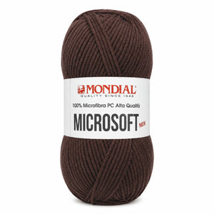 Lana MICRO SOFT NEW - MONDIAL - Colore: 184 - POLVERE DI CAFFÈ - by LacariaRicami.Store