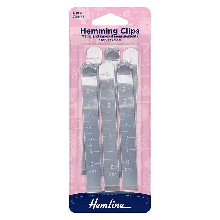 CLIPS in Acciaio per Orli da 7 Cm - Hemline | Esclusivo