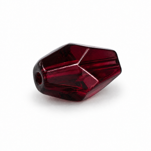 PERLE Cristallo Bicono 10x7mm - Colore: 214-B19 - BORDEAUX GRANATO - by LacariaRicami.Store