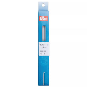 Uncinetto LANA 14 cm Alluminio - Prym - Colore: 195138 - 3.5 mmX14cm - by LacariaRicami.Store