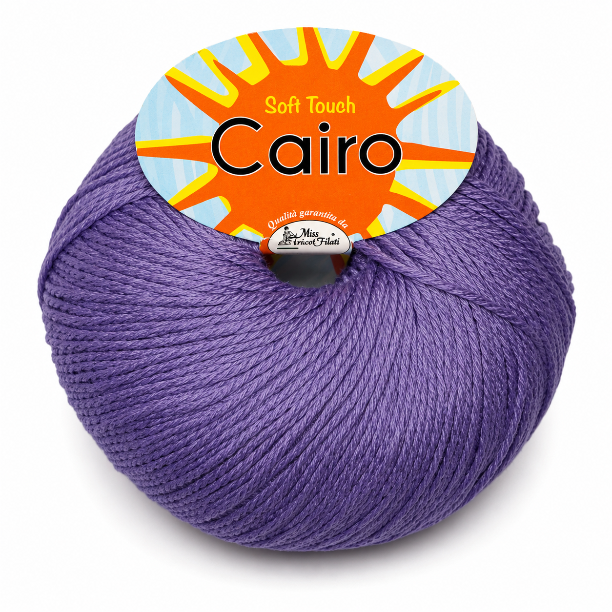 Cotone Cairo - Miss Tricot Filati - Colore: 21 - PERVINCA - by LacariaRicami.Store