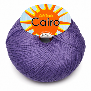 Cotone Cairo - Miss Tricot Filati - Colore: 21 - PERVINCA - by LacariaRicami.Store