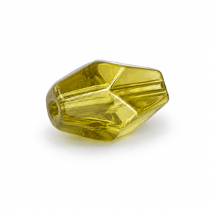 PERLE Cristallo Bicono 10x7mm - Colore: 214-B22 - GIALLO OLIVA - by LacariaRicami.Store