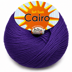 Cotone Cairo - Miss Tricot Filati - Colore: 22 - VIOLA - by LacariaRicami.Store