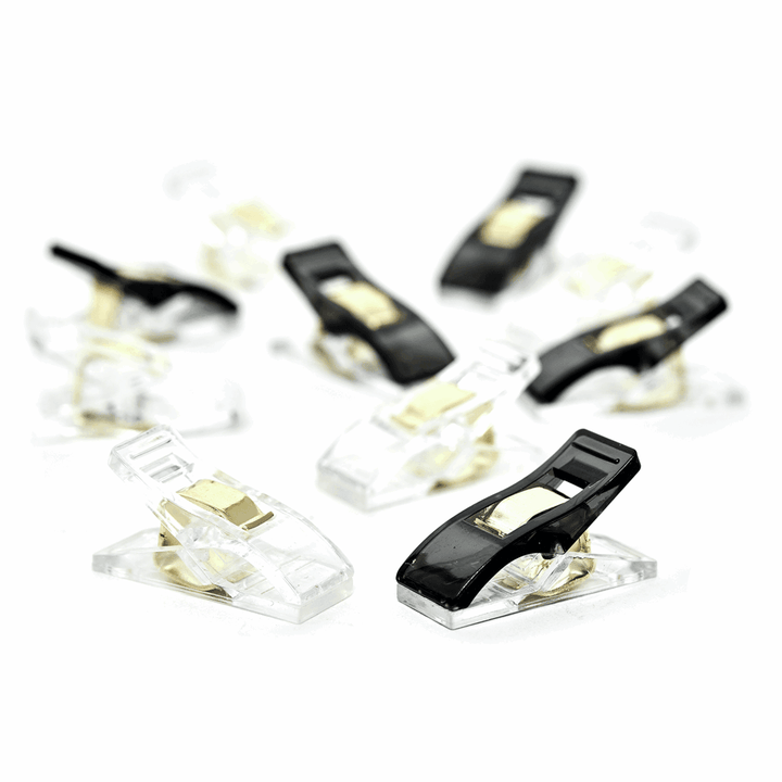 CLIPS per Tessuti Trasparenti e Neri - Hemline - - LacariaRicami.Store