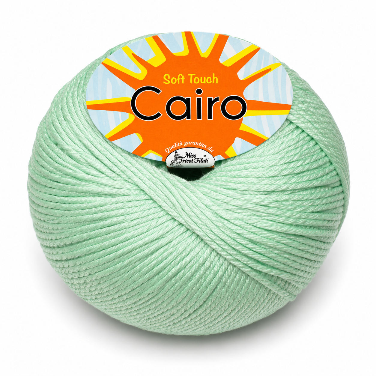 Cotone Cairo - Miss Tricot Filati - Colore: 24 - VERDE ACQUA - by LacariaRicami.Store