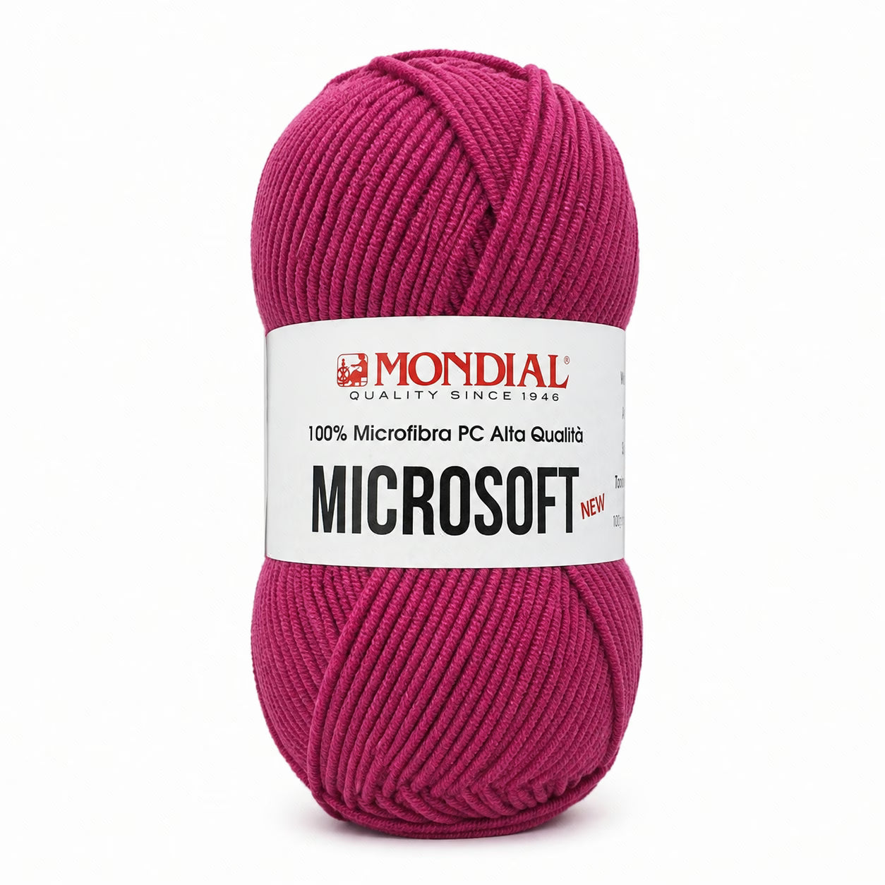 Lana MICRO SOFT NEW - MONDIAL - Colore: 271 - PETUNIA - by LacariaRicami.Store