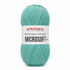 Lana MICRO SOFT NEW - MONDIAL - Colore: 273 - TIFFANY - by LacariaRicami.Store